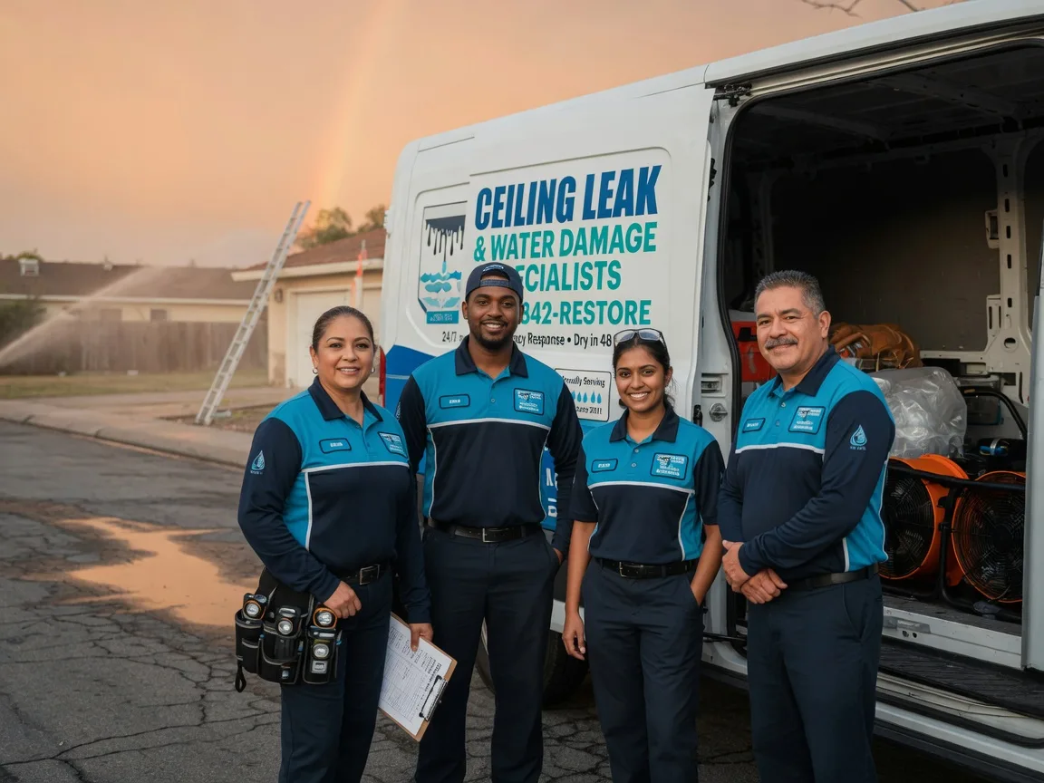 Ceiling Leak Cleanup company in Basom, NY